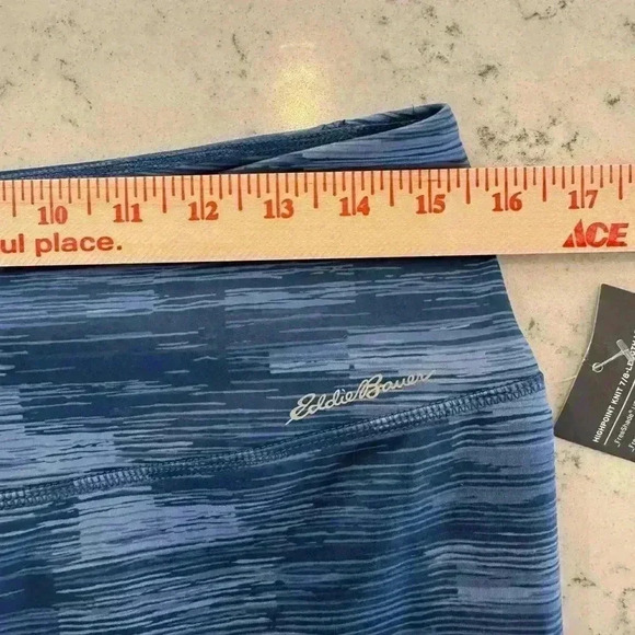 Women's Eddie Bauer High Point
High-Rise Leggings 7/8 Length Size L NWT Blue - Picture 5 of 9